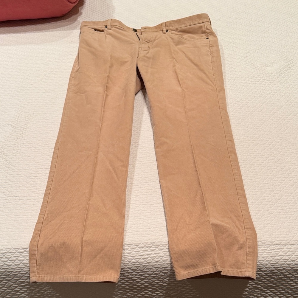 Men's Tan Corduroy Pants